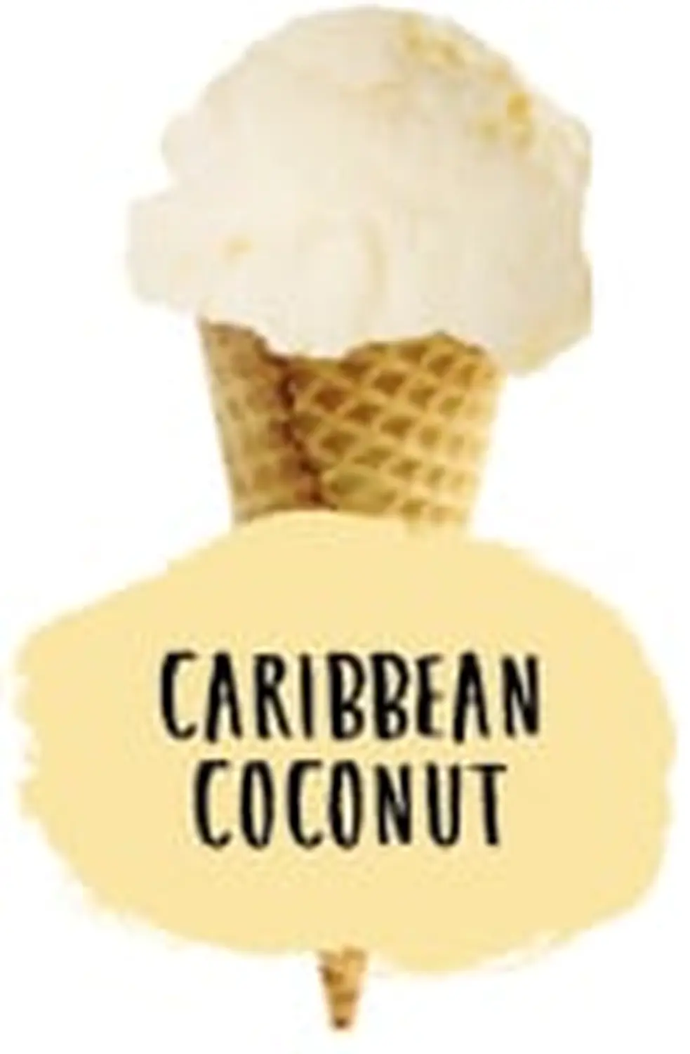 Sevanetti Caribbean coconut Ice cream